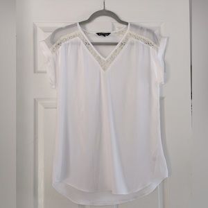Express dressy white shirt